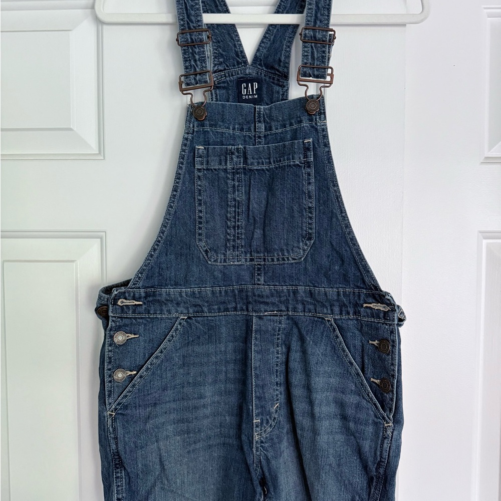 GAP Classic Blue Denim Overalls